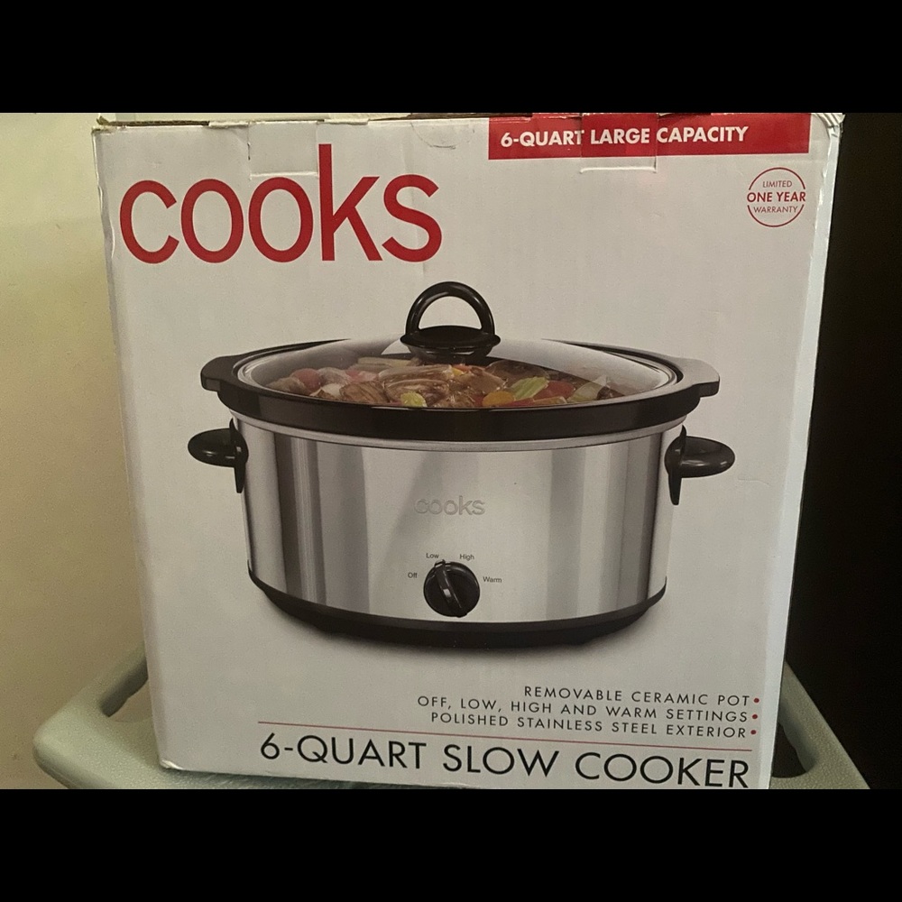 Is new slow cook in box and new